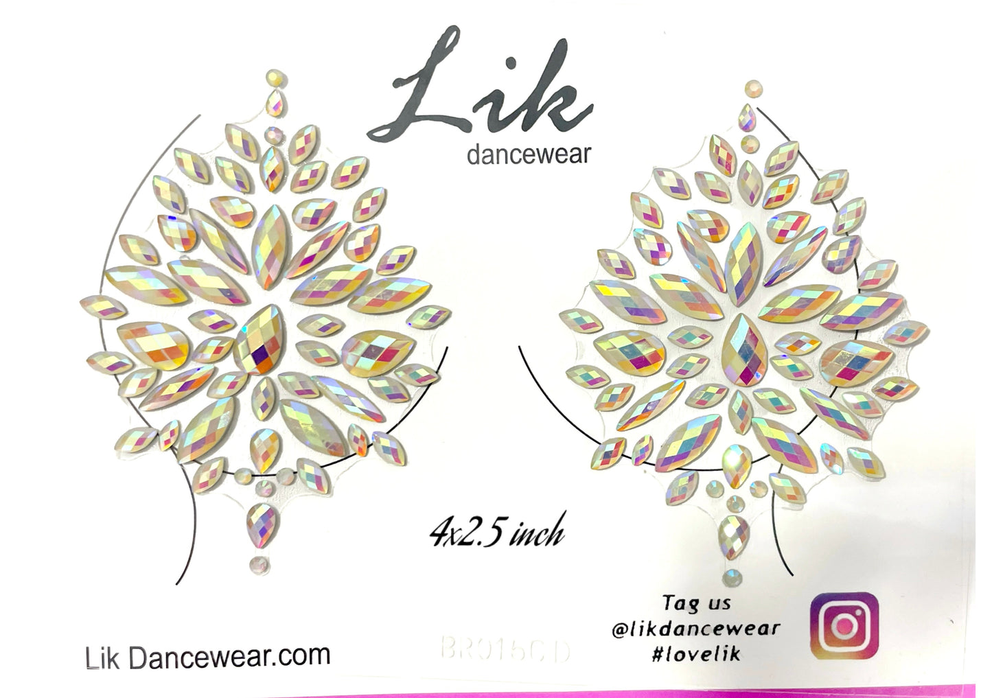 Lik Rhinestone Crystal Pasties