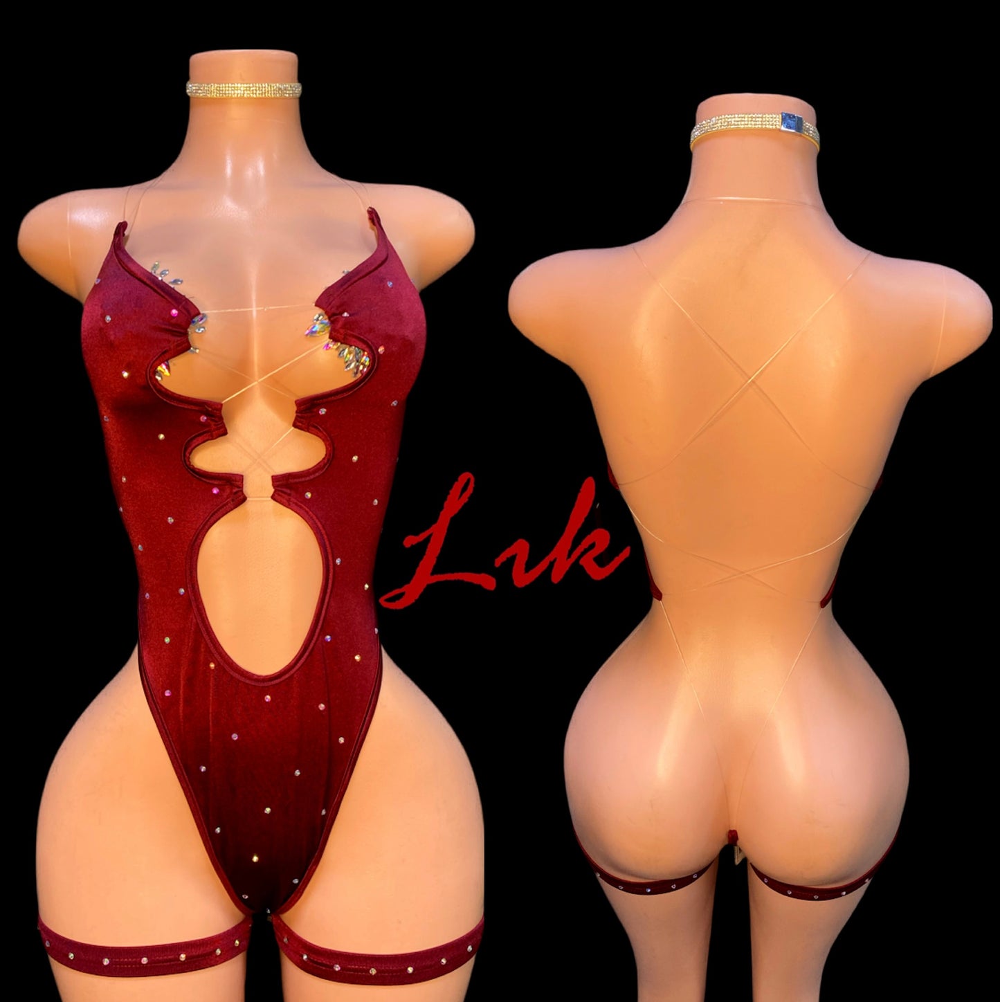 Money adult dancer one piece outfit