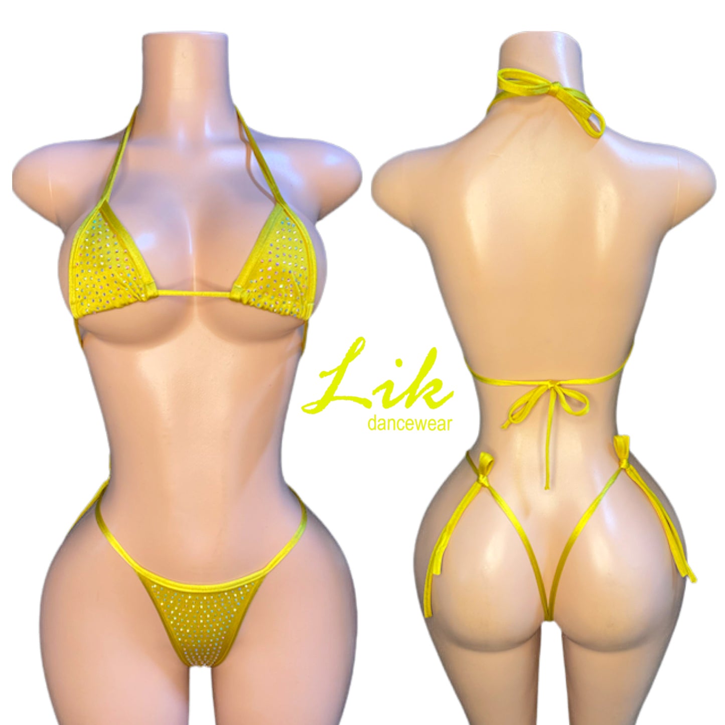 Micro bikini rhinestone