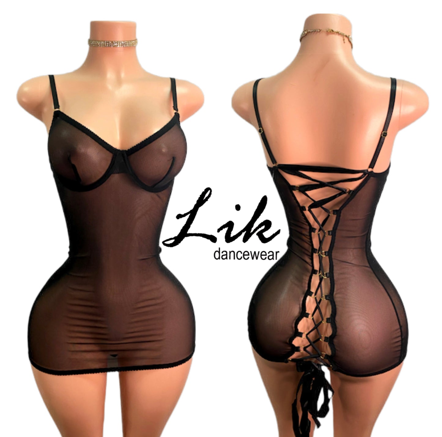 Serpent Erotic Lingerie Backless Sexy Dress