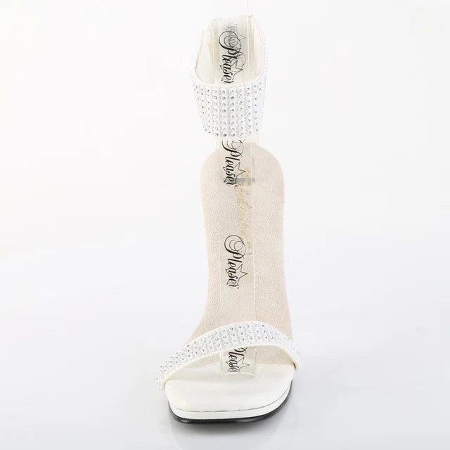 Breakdown Chic-40 White Pleaser shoe