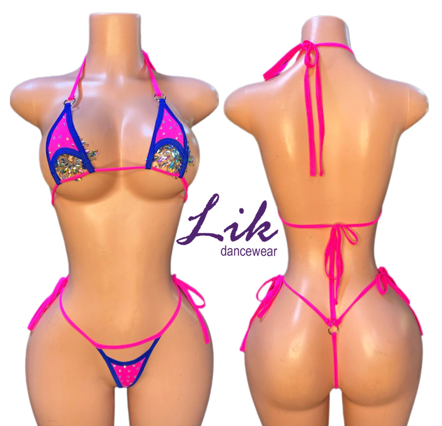 Sparkling Rhinestone Bikini