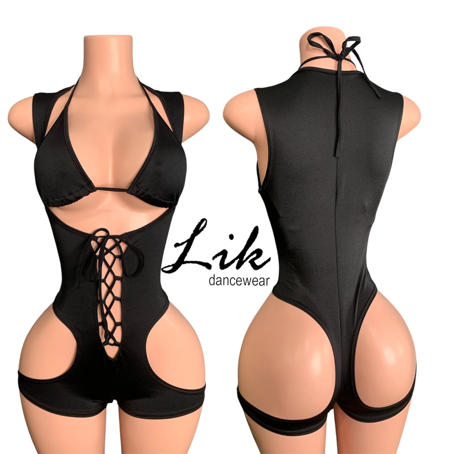 Sleeveless bottle girl outfit