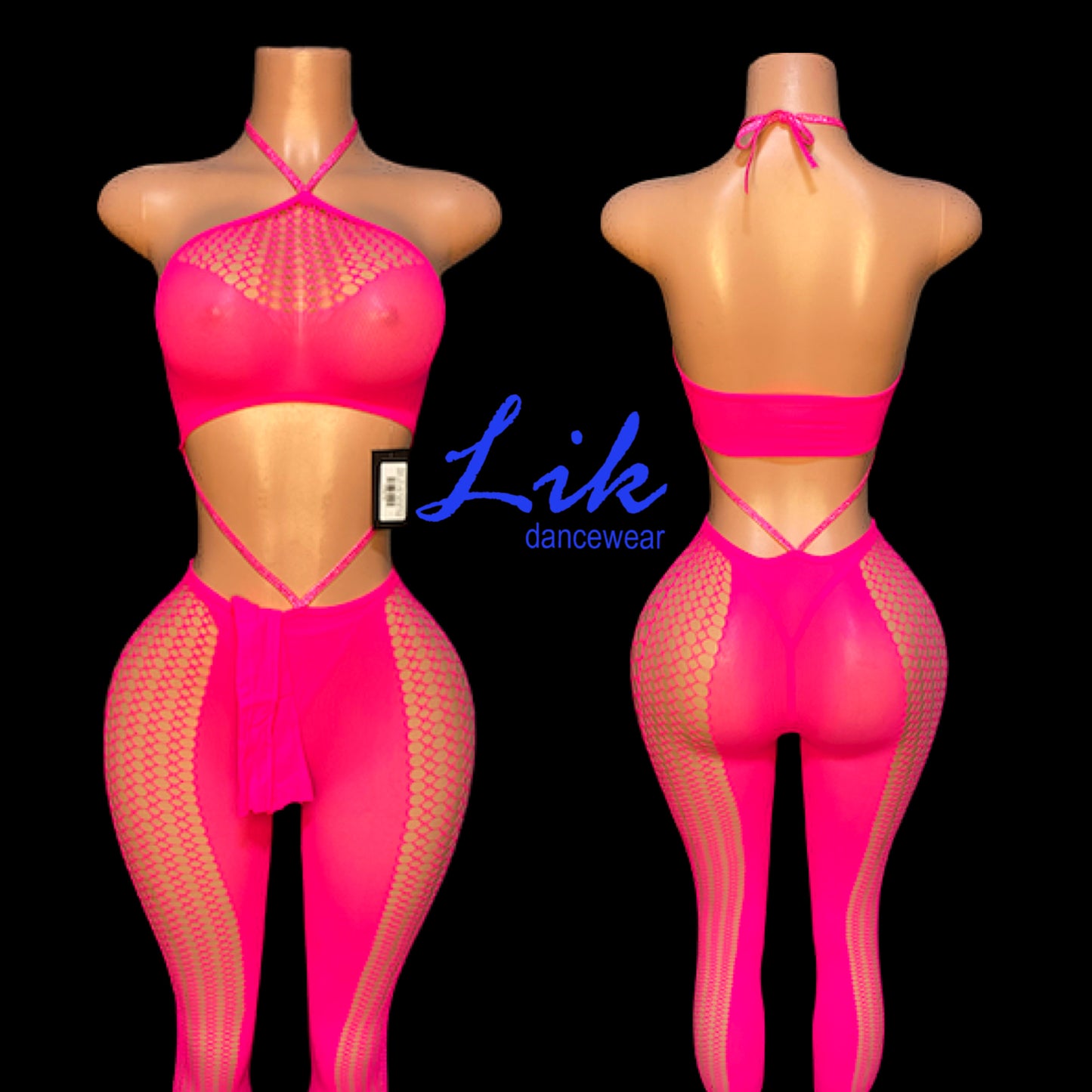 “Nivea” Y2K Fishnet Bodystocking