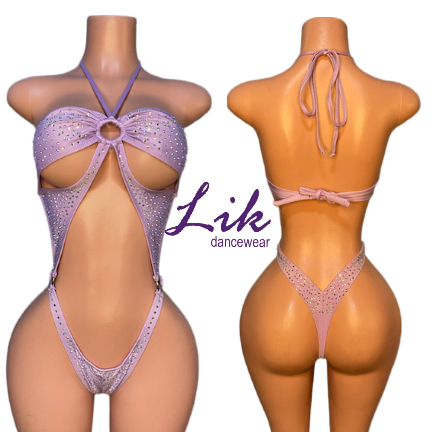 Ellie Rhinestone adult One piece