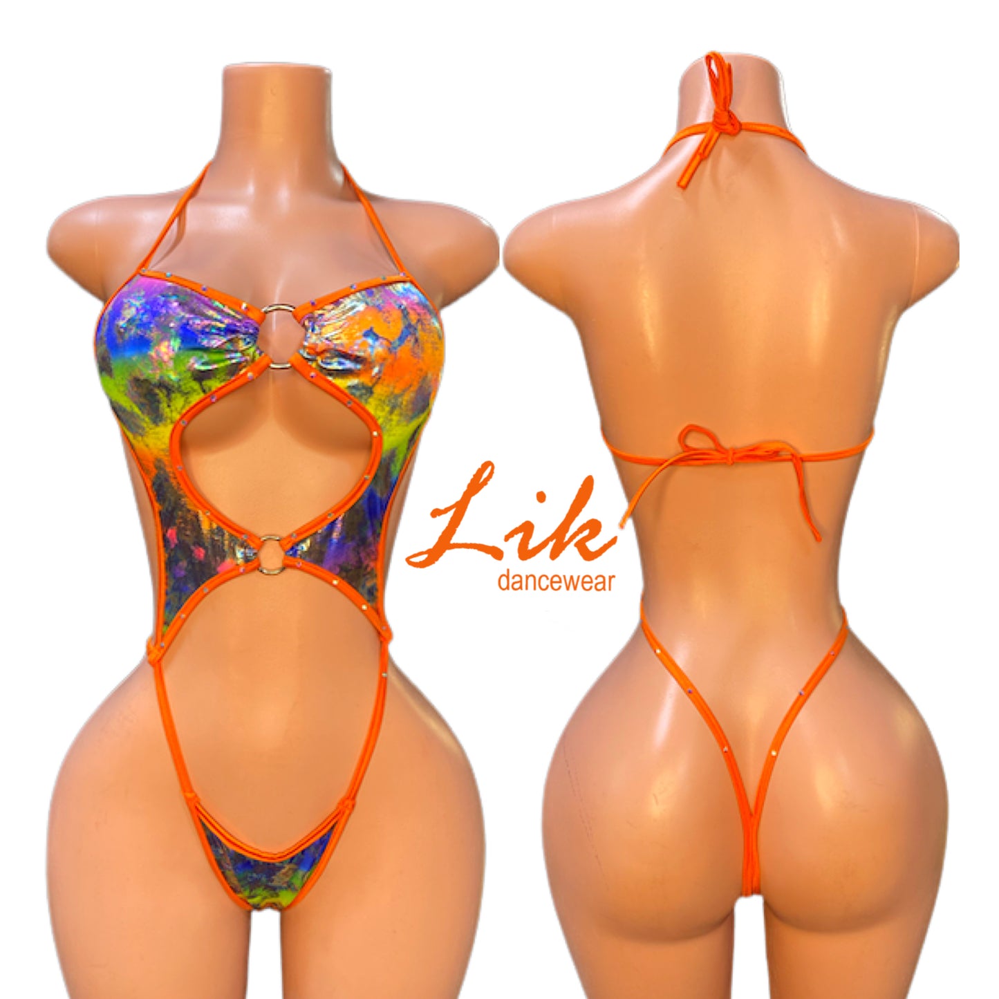 Cut out Exotic dancer One piece Sunbeam