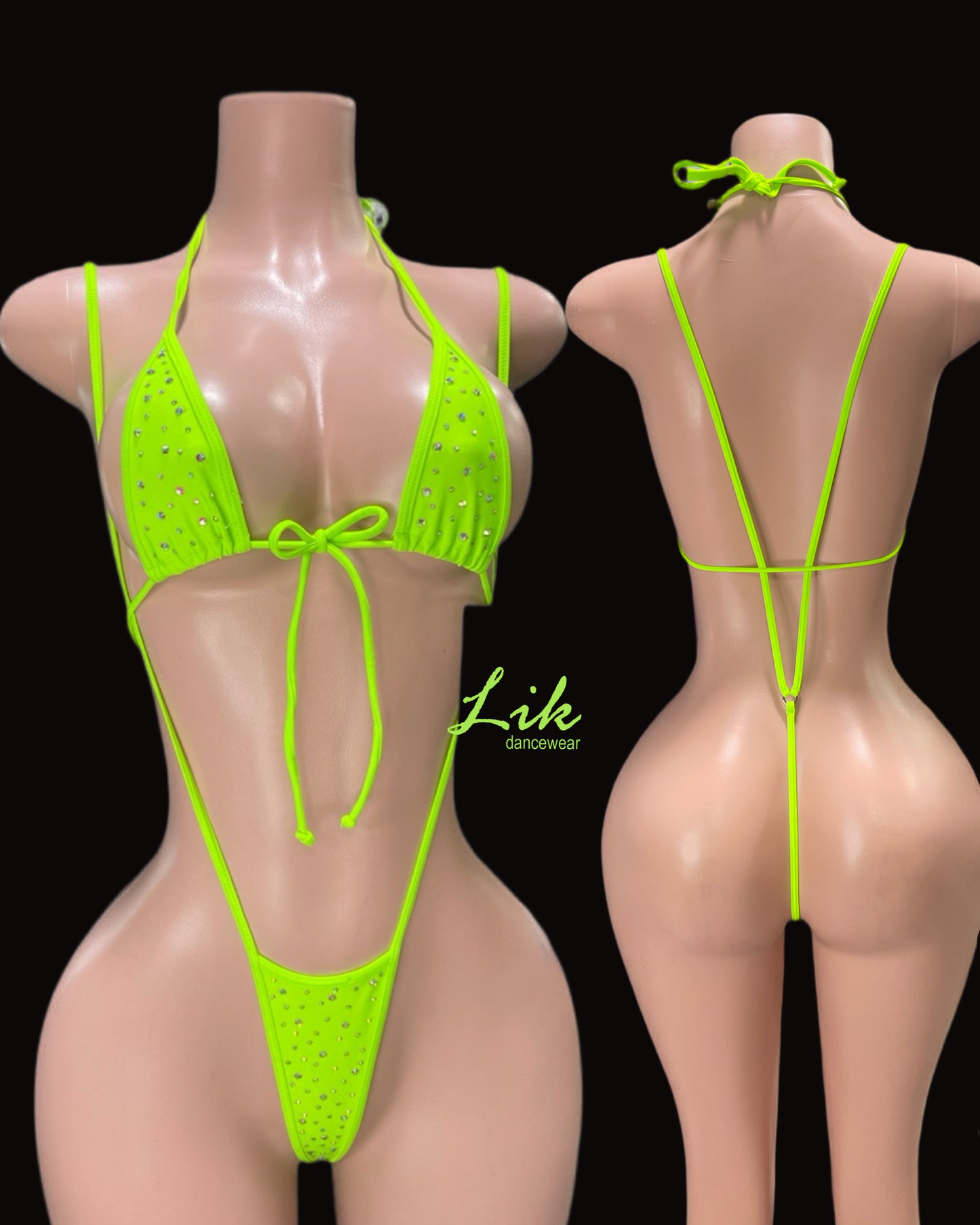 Rhinestone Sling shot set