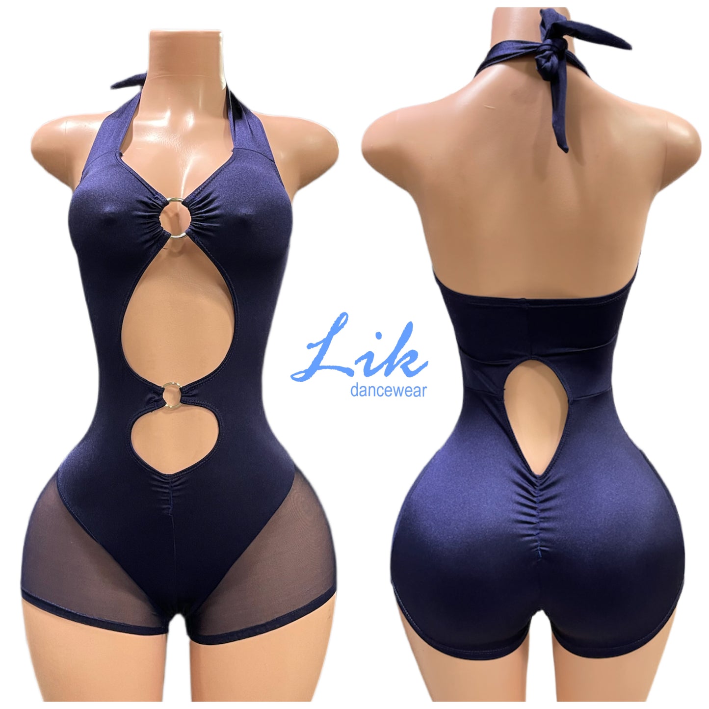 Burner Halter Bodysuit