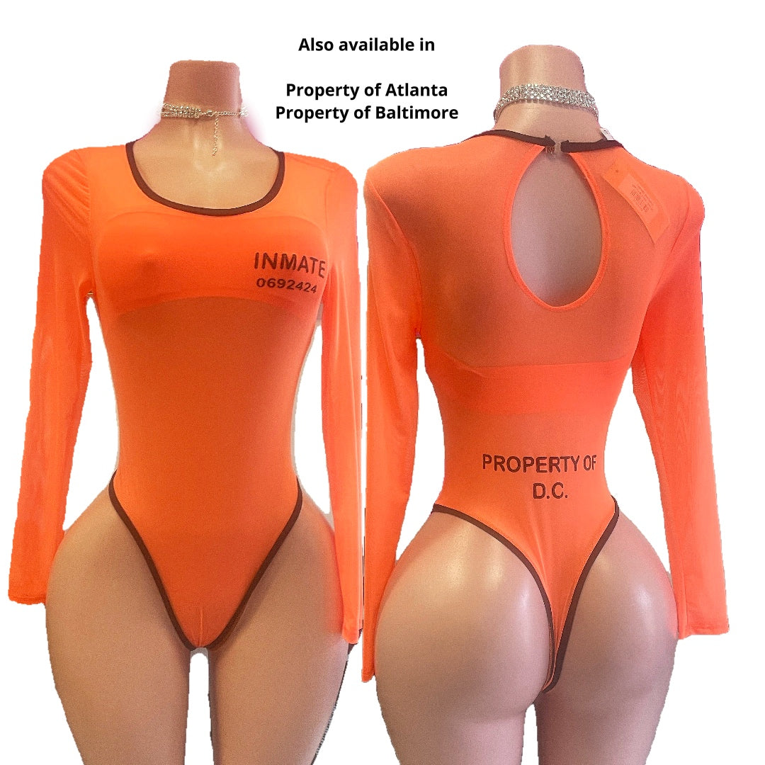 Inmate bodysuit