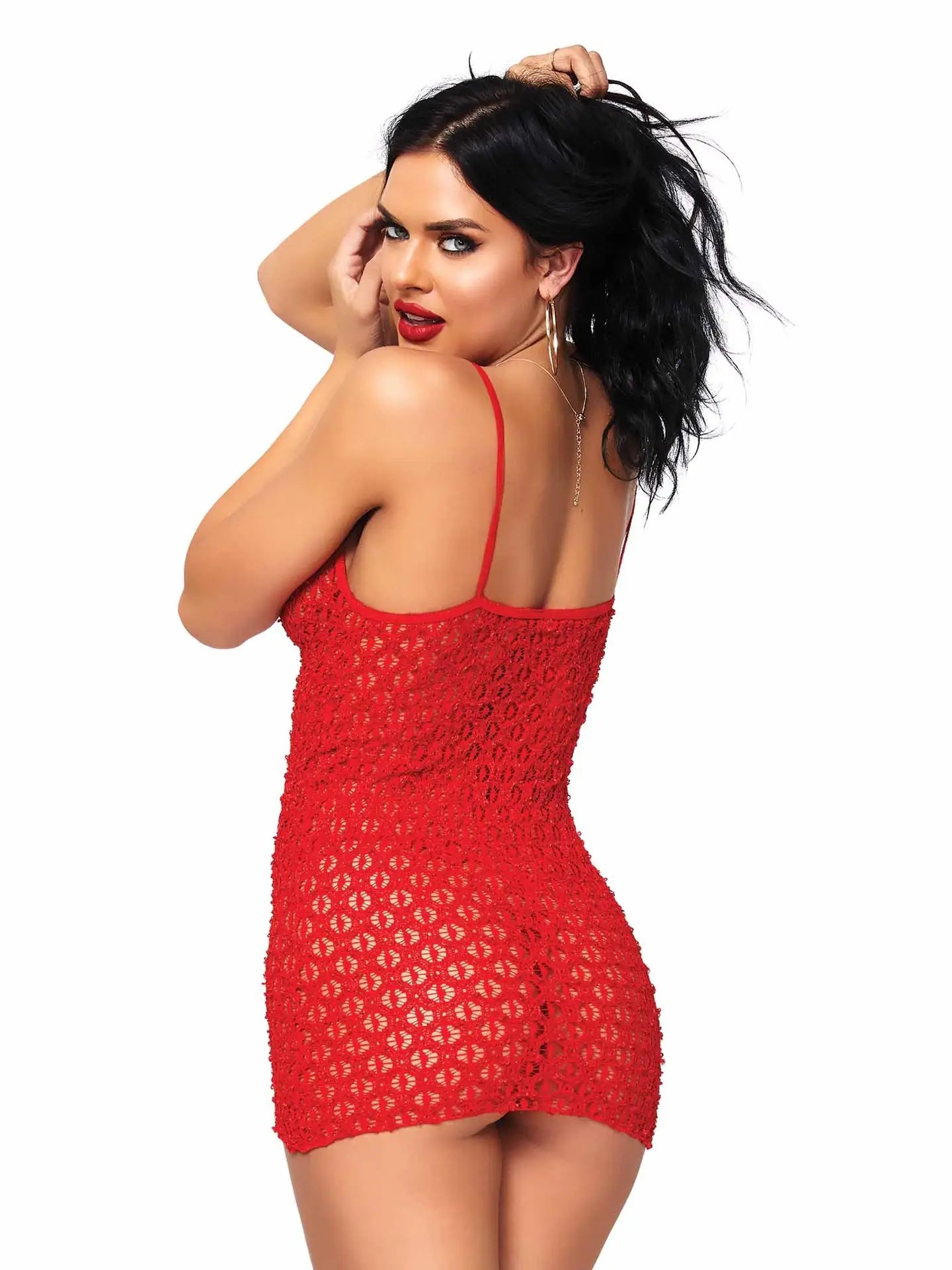 Lace mini dress clubwear Watch Me Shine
