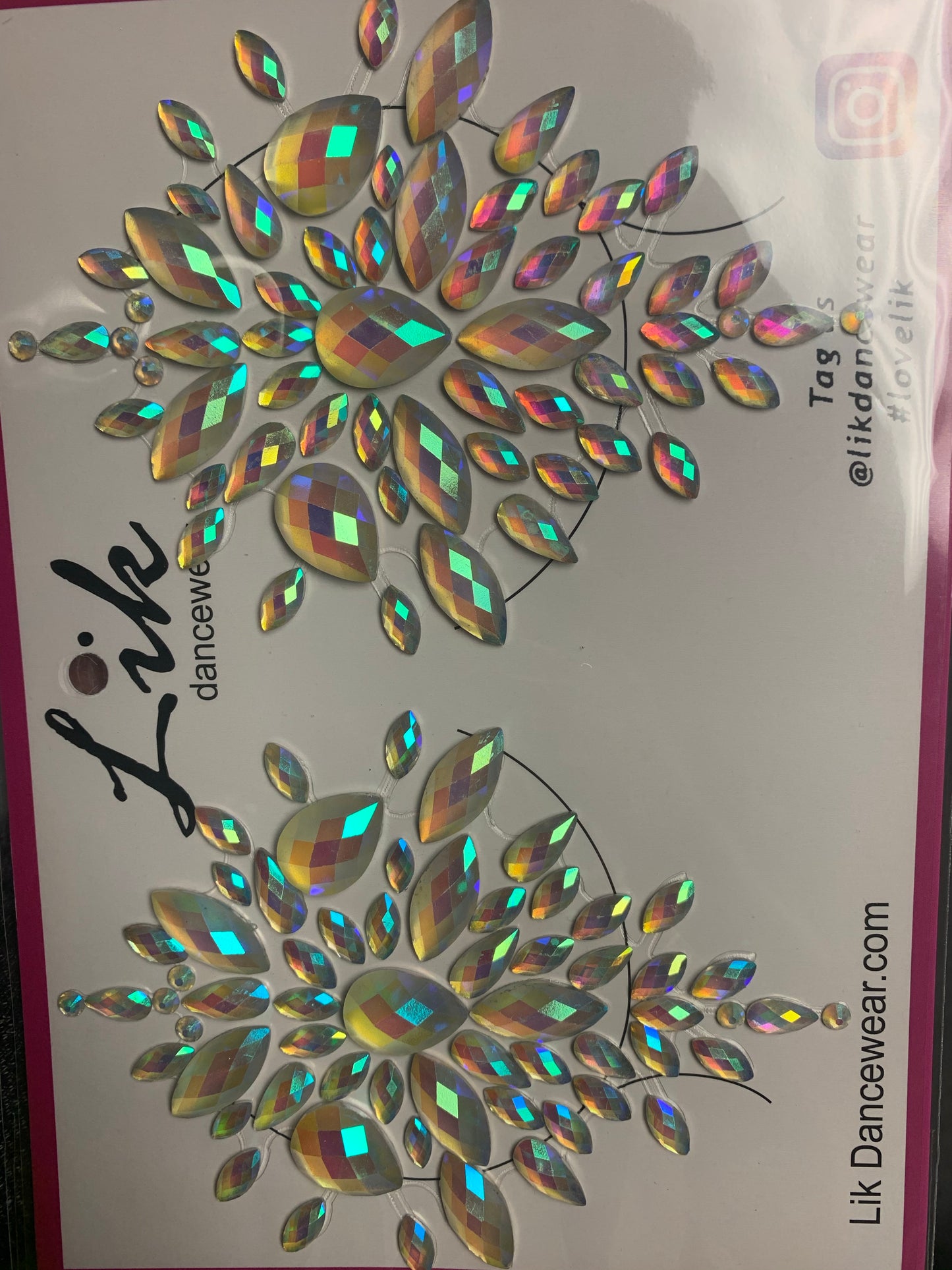 Lik Rhinestone Crystal Pasties