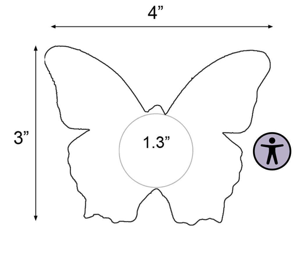 Lik mini dot butterfly