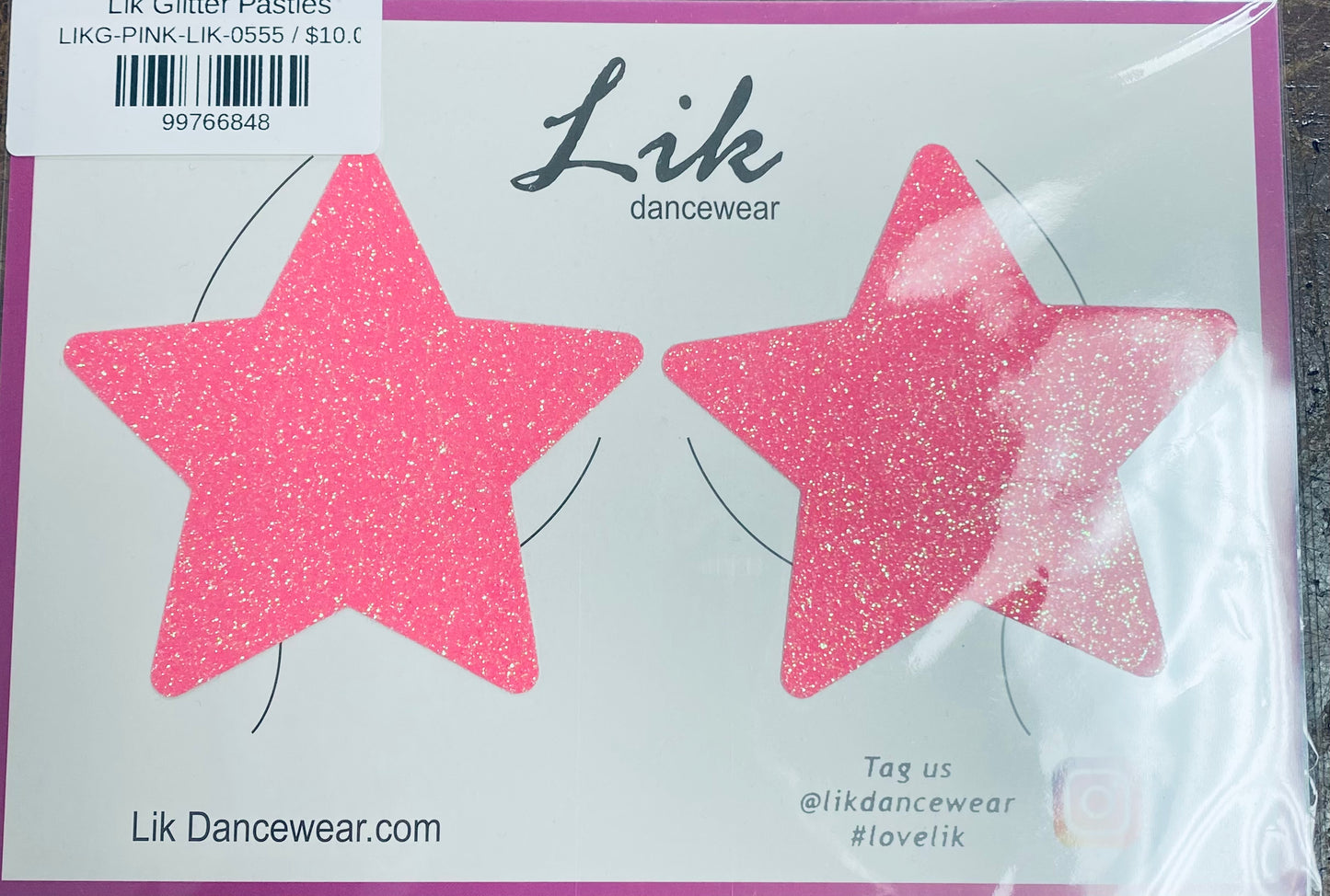 Lik Glitter Pasties (Stars)