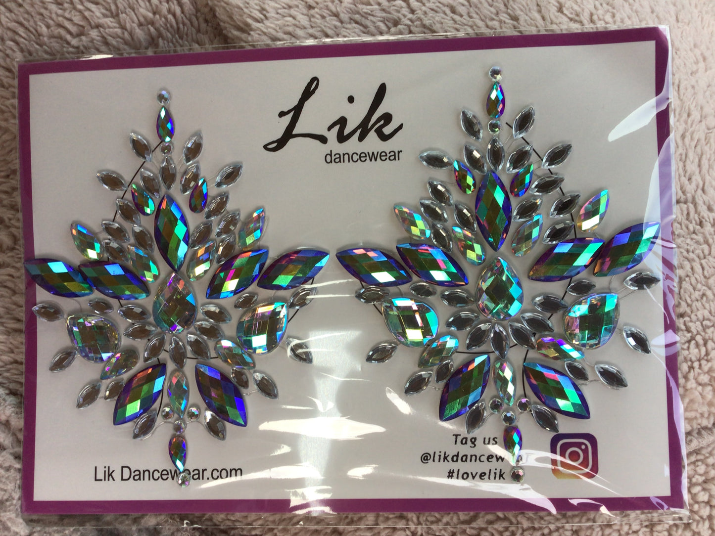 Lik Rhinestone Crystal Pasties