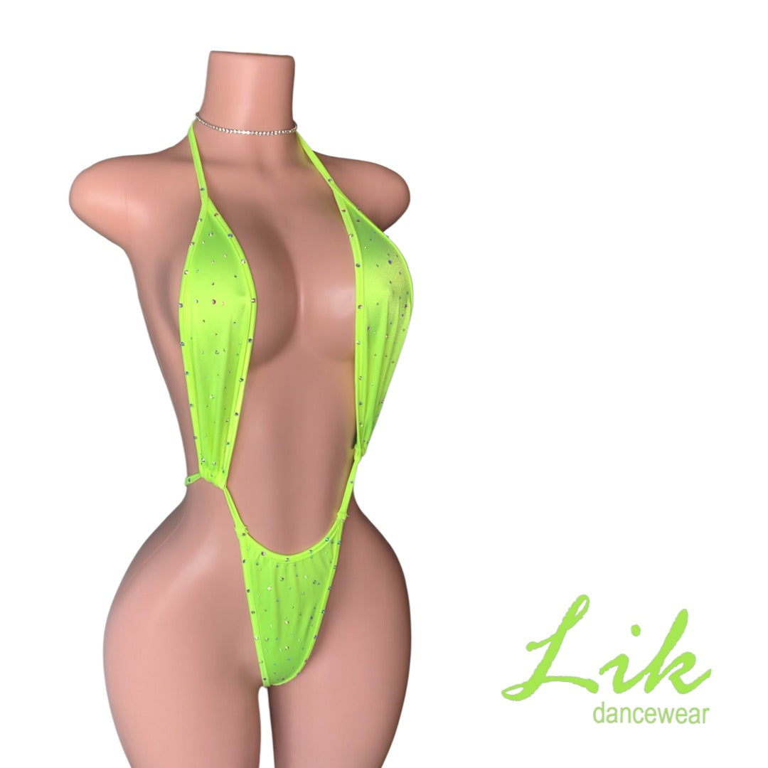 Exotic Dancewear SLICK slingshot monokini