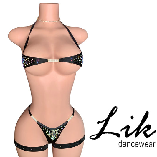 LALIA 2pc set Exotic Dancewear