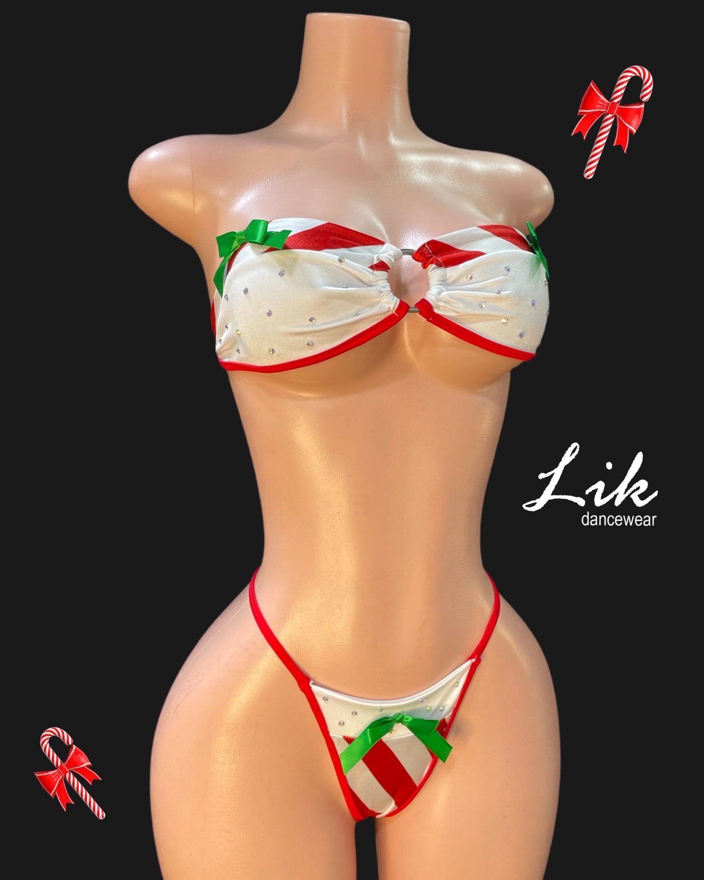 Peppermint two piece Christmas set