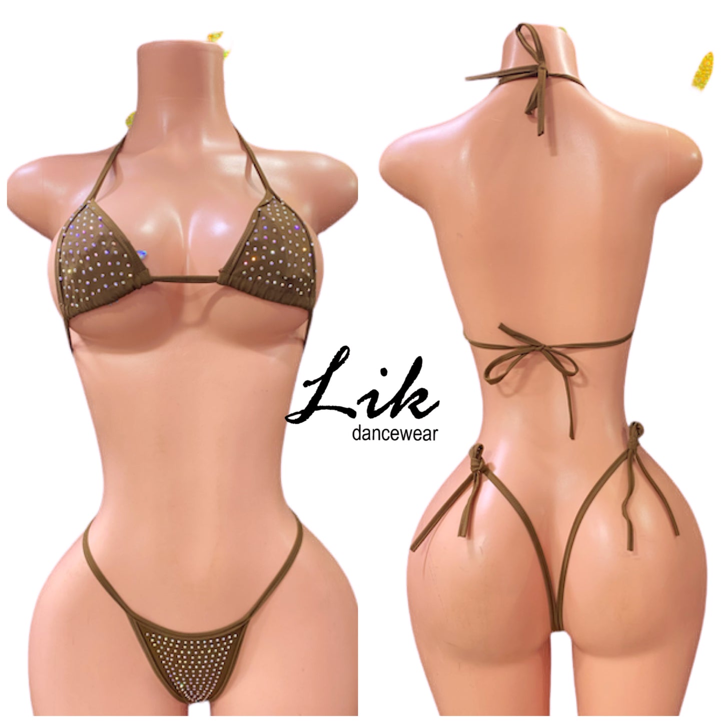 MICRO BIKINI RHINESTONE Exotic Dance