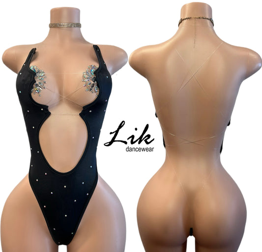 MORRIGAN one piece Exotic Dancewear