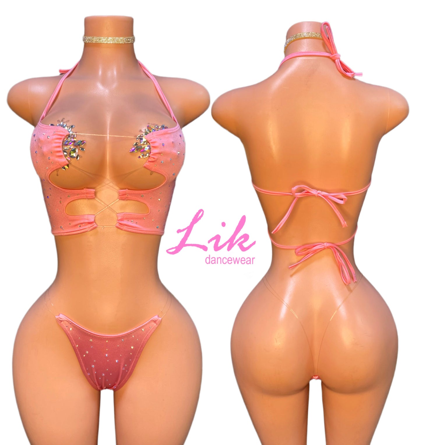 Exotic Dancewear LUSH two-piece