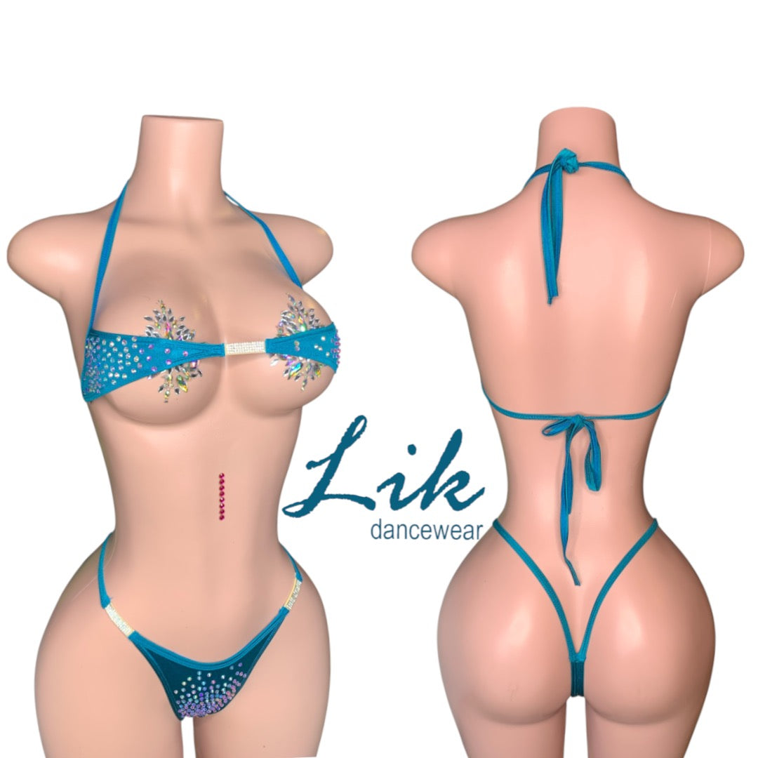 LALIA 2pc set Exotic Dancewear