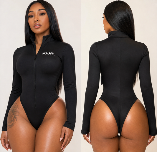 Money team zipper front leotard for Adult