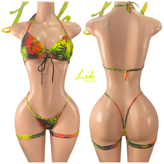 Sugar two-piece Exotic Dancewear
