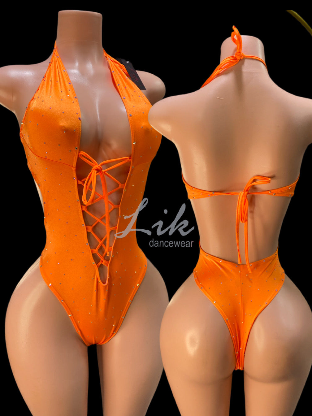 Divinity lace up one piece