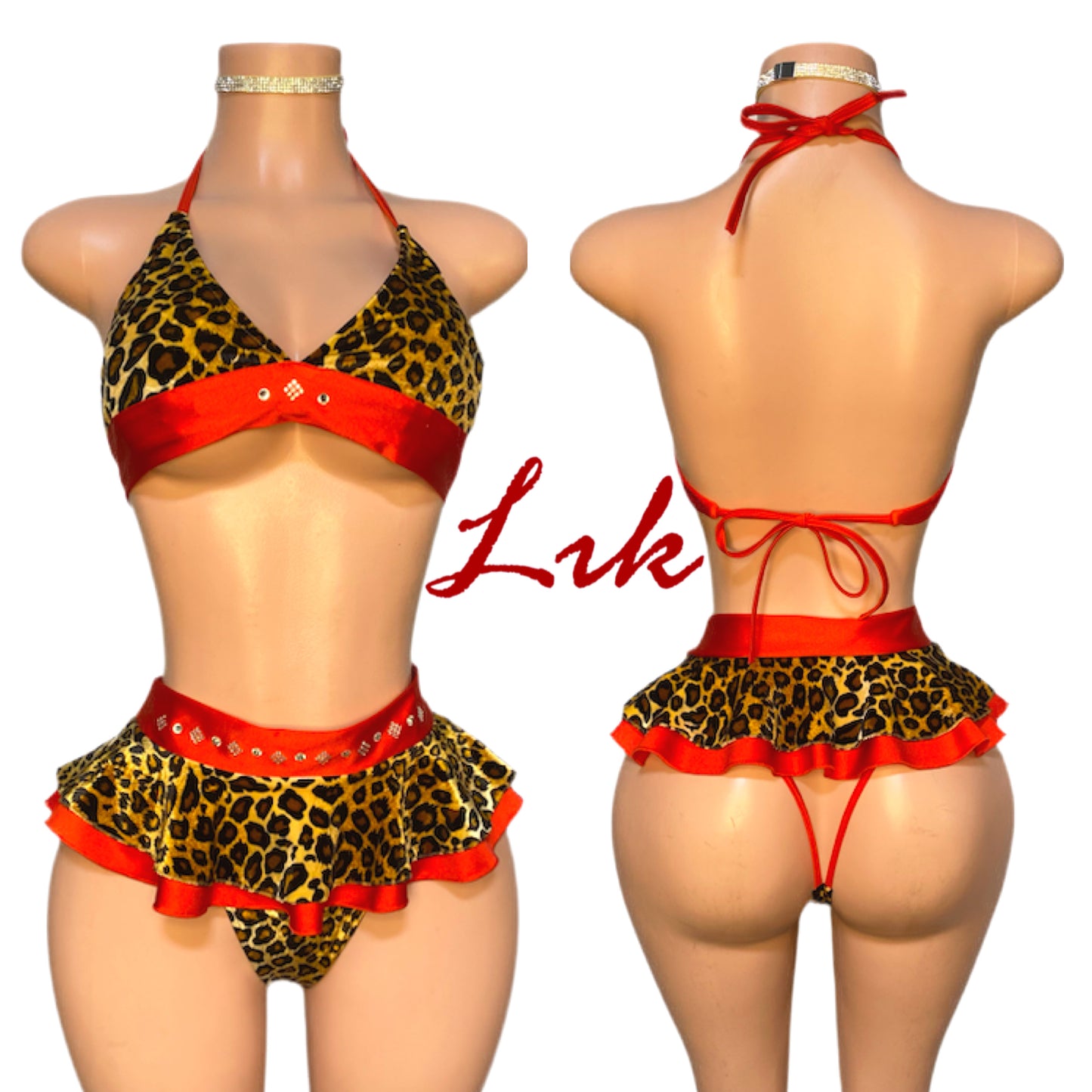 RiRi Three piece Tutu mini skirt set