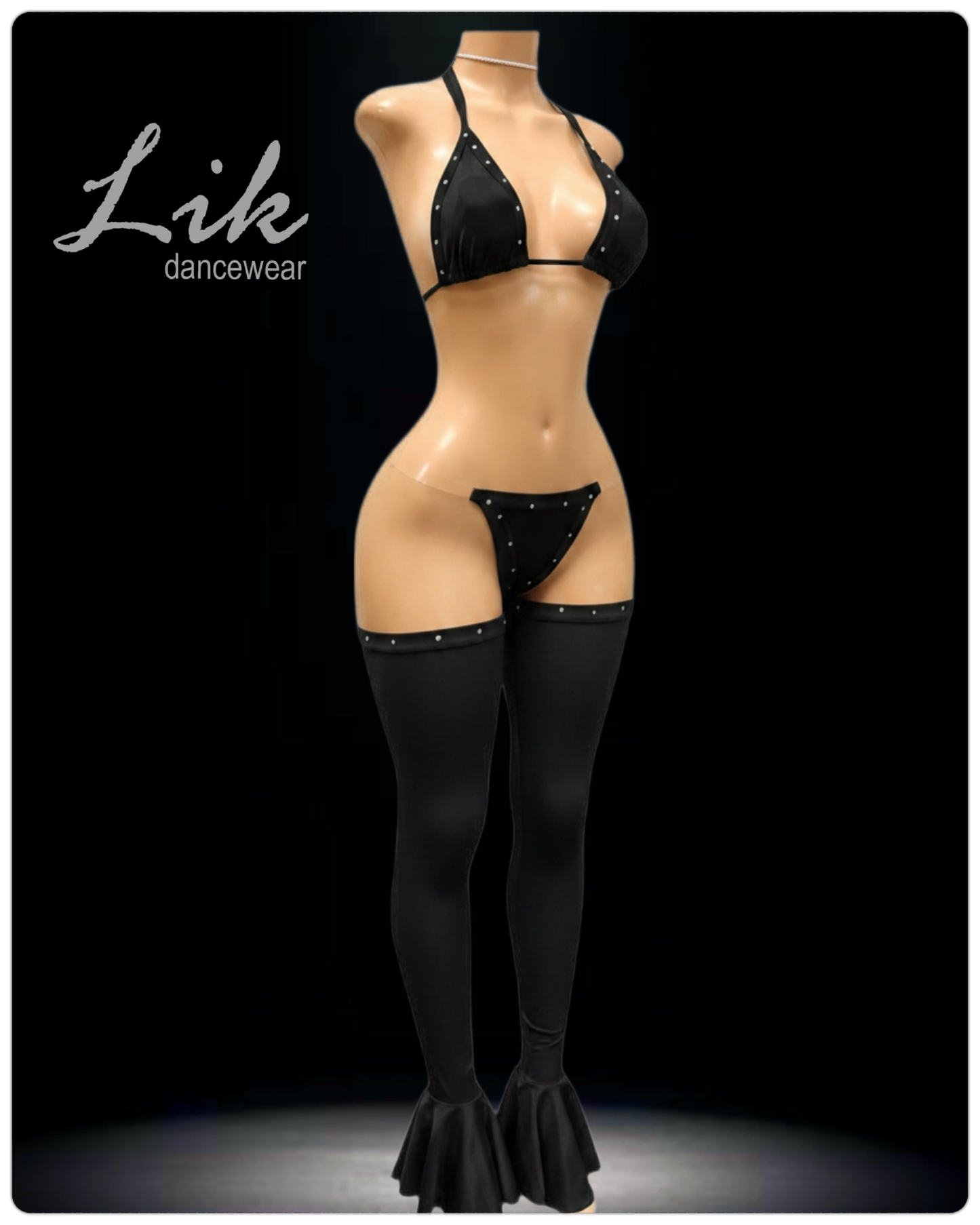 Exotic Dancewear PRISSY Set 3-piece