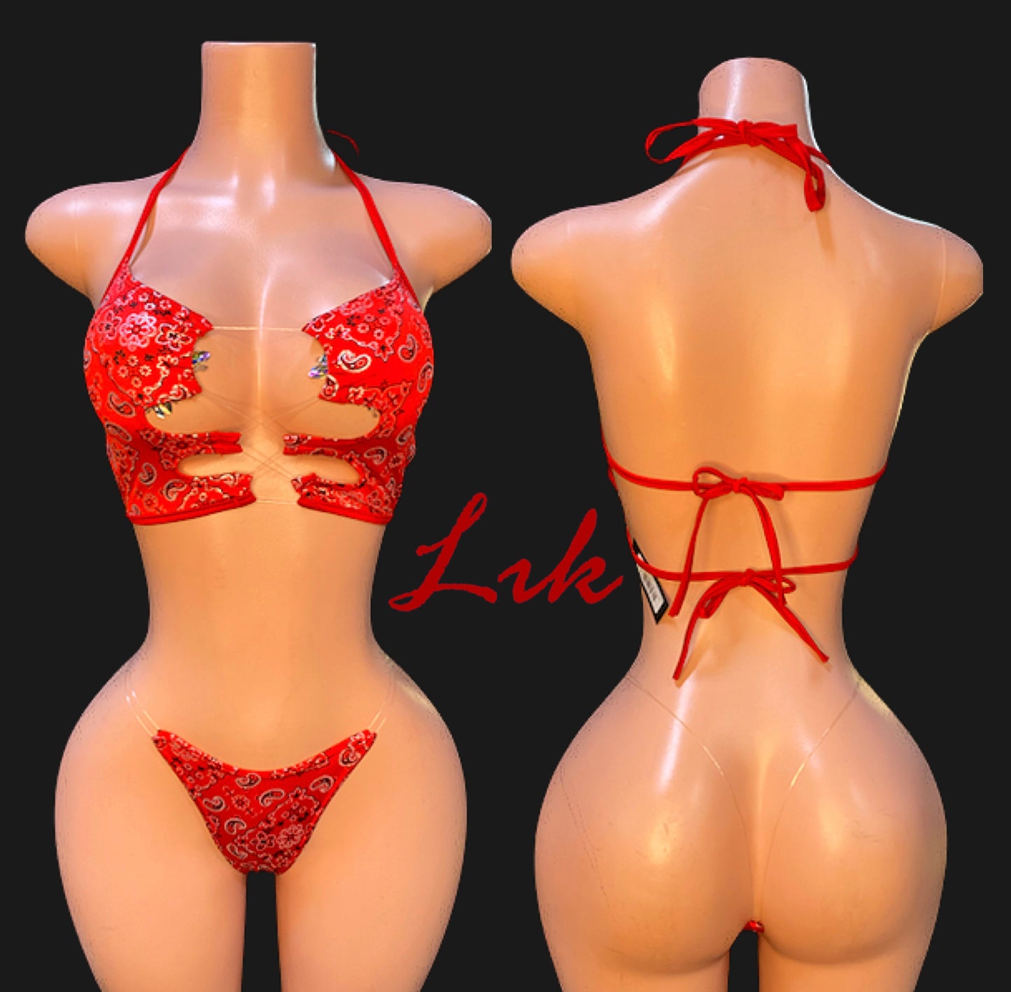 Exotic Dancewear LUSH two-piece