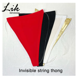 Clear string Invisible thong