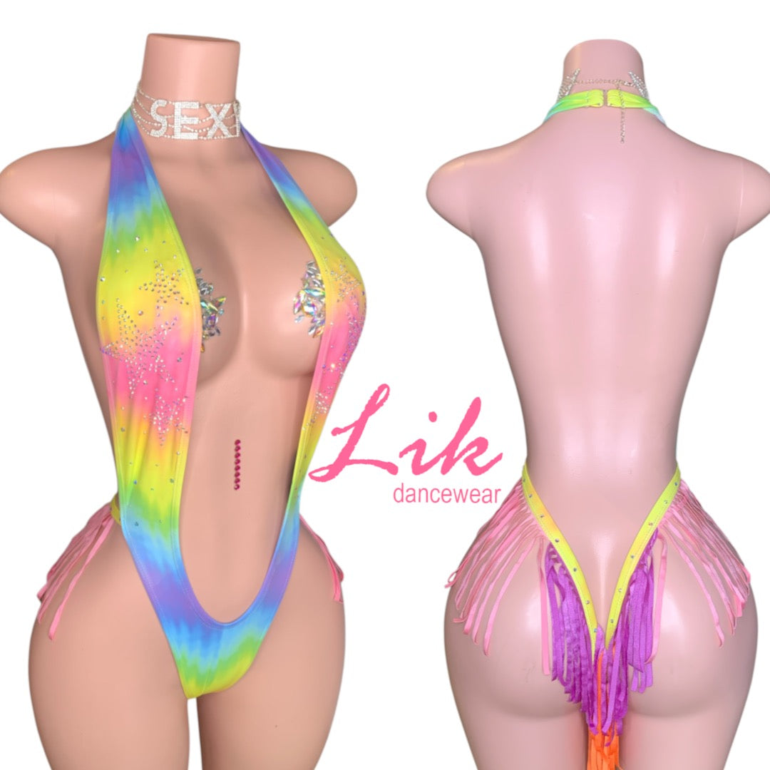 Girly fringe slingshot