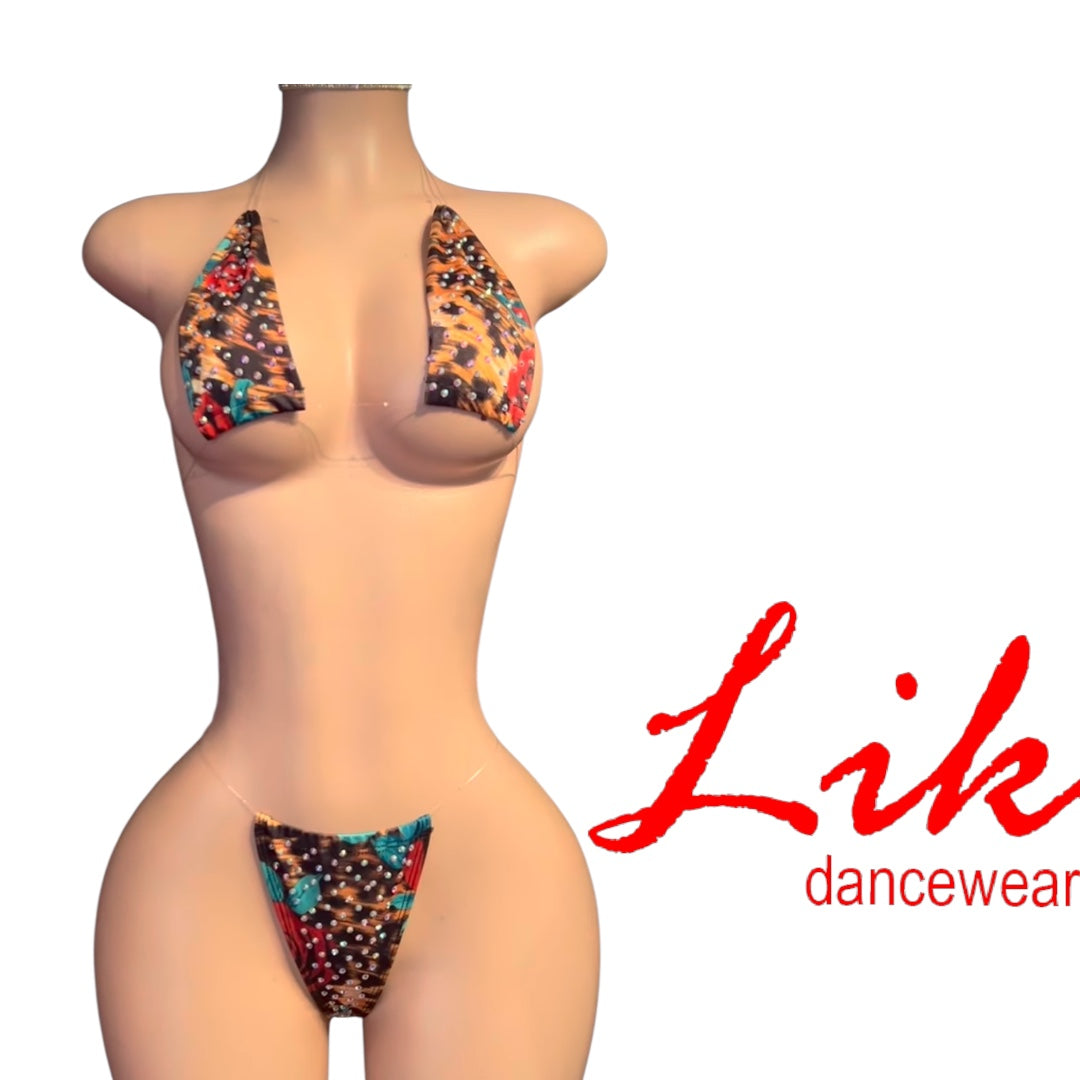 Exotic Dancewear JANICE Two-piece set