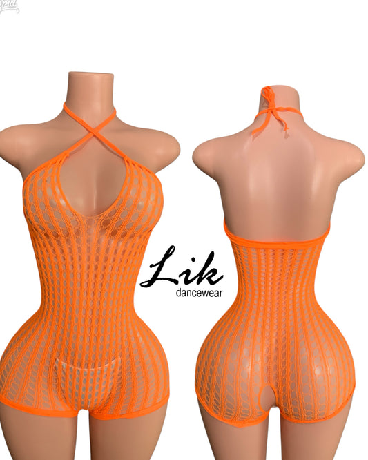 Valencia fish net romper