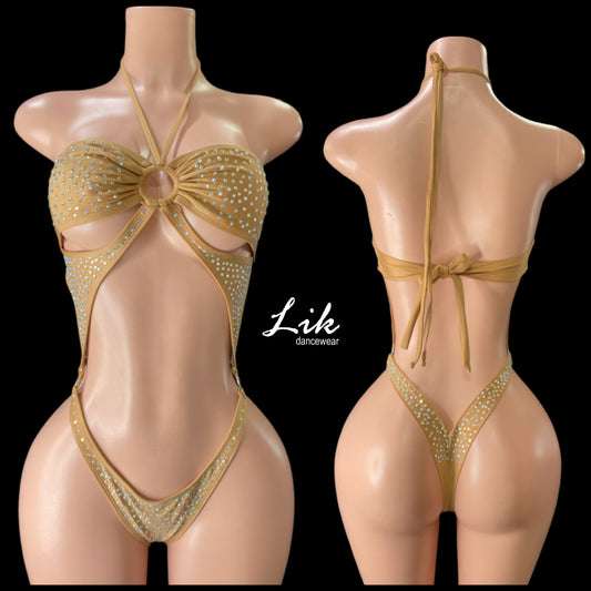 Ellie Rhinestone adult One piece