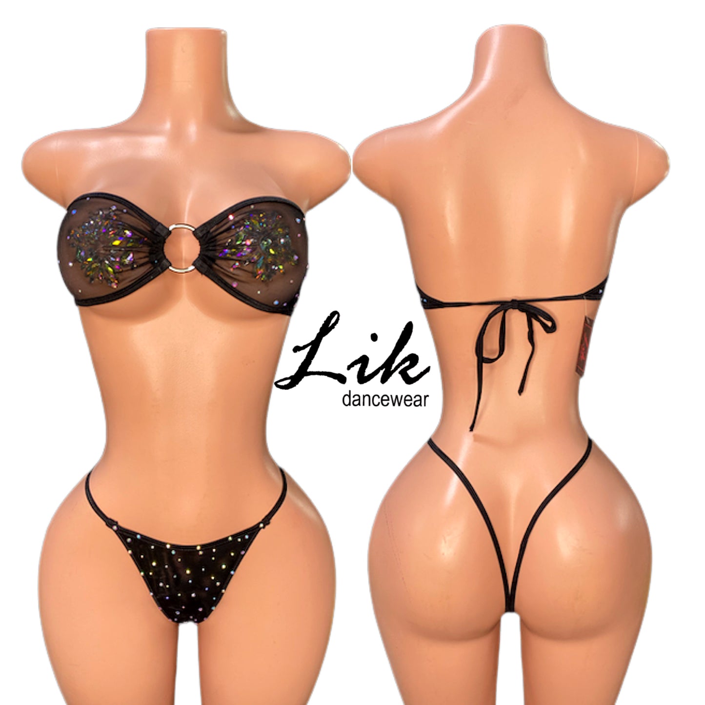 Exotic Dancewear LUNA two piece