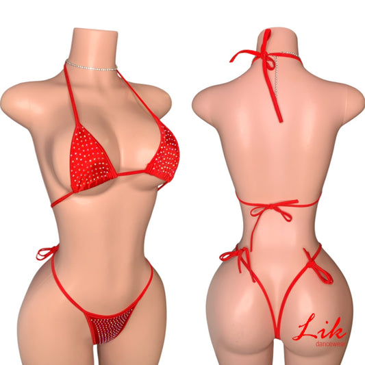 MICRO BIKINI RHINESTONE Exotic Dance