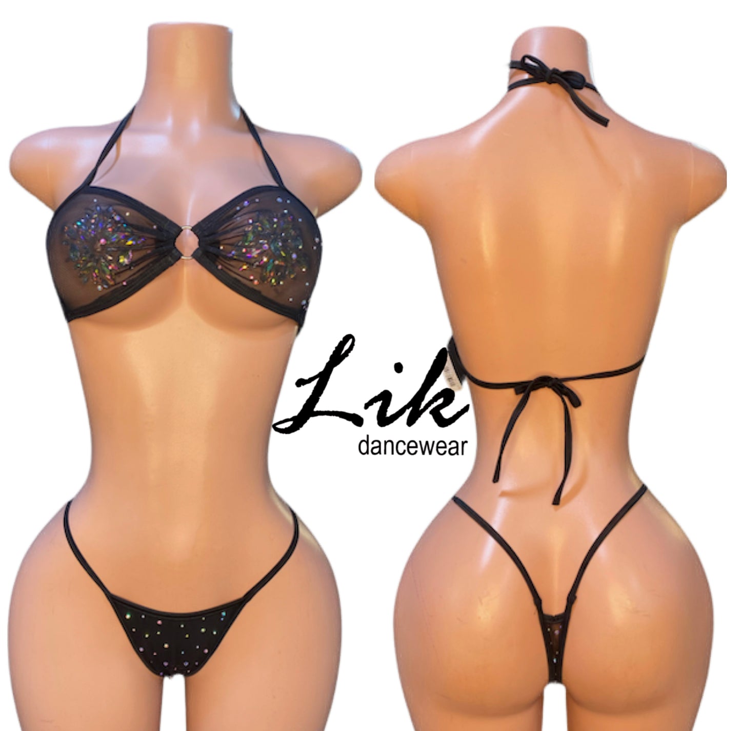 Exotic Dancewear Sugar two-piece
