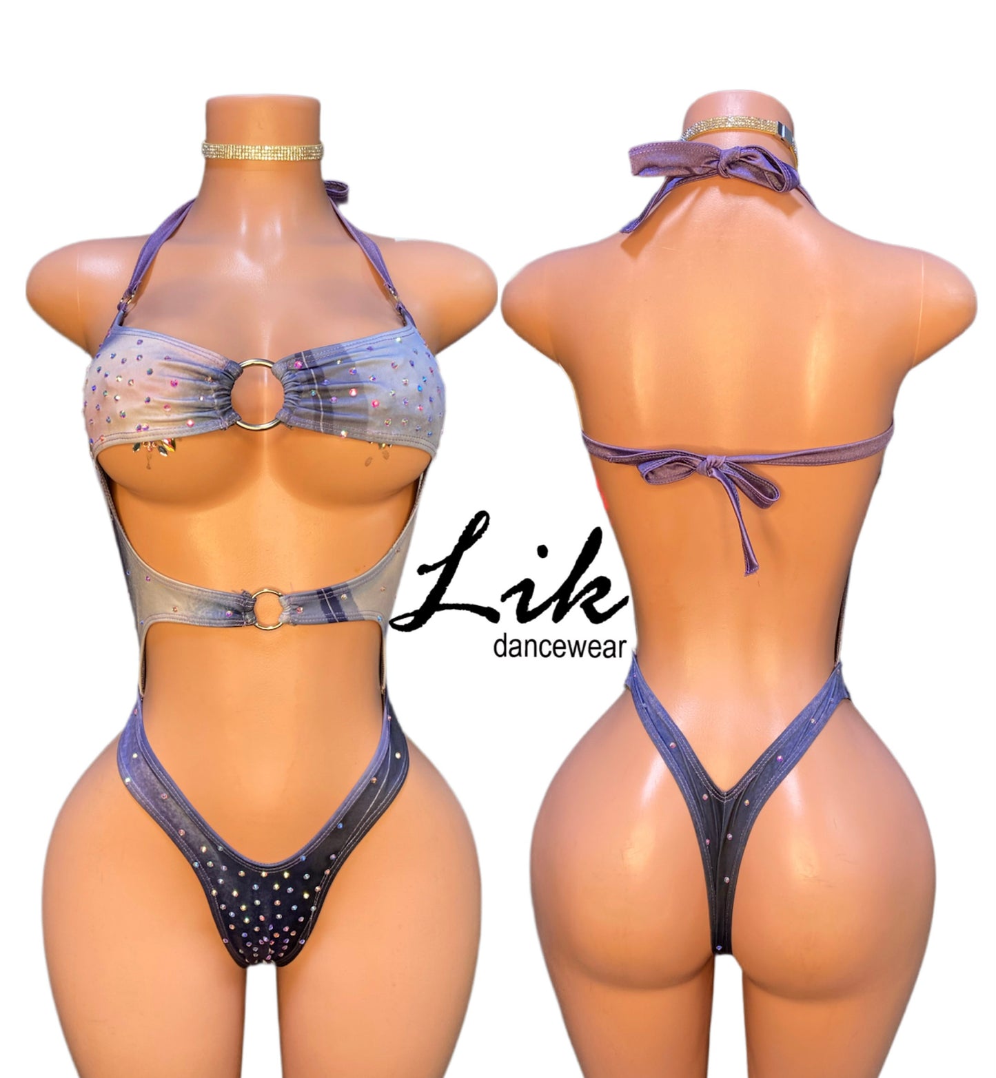 AUTUMN one piece Exotic Dancerwear