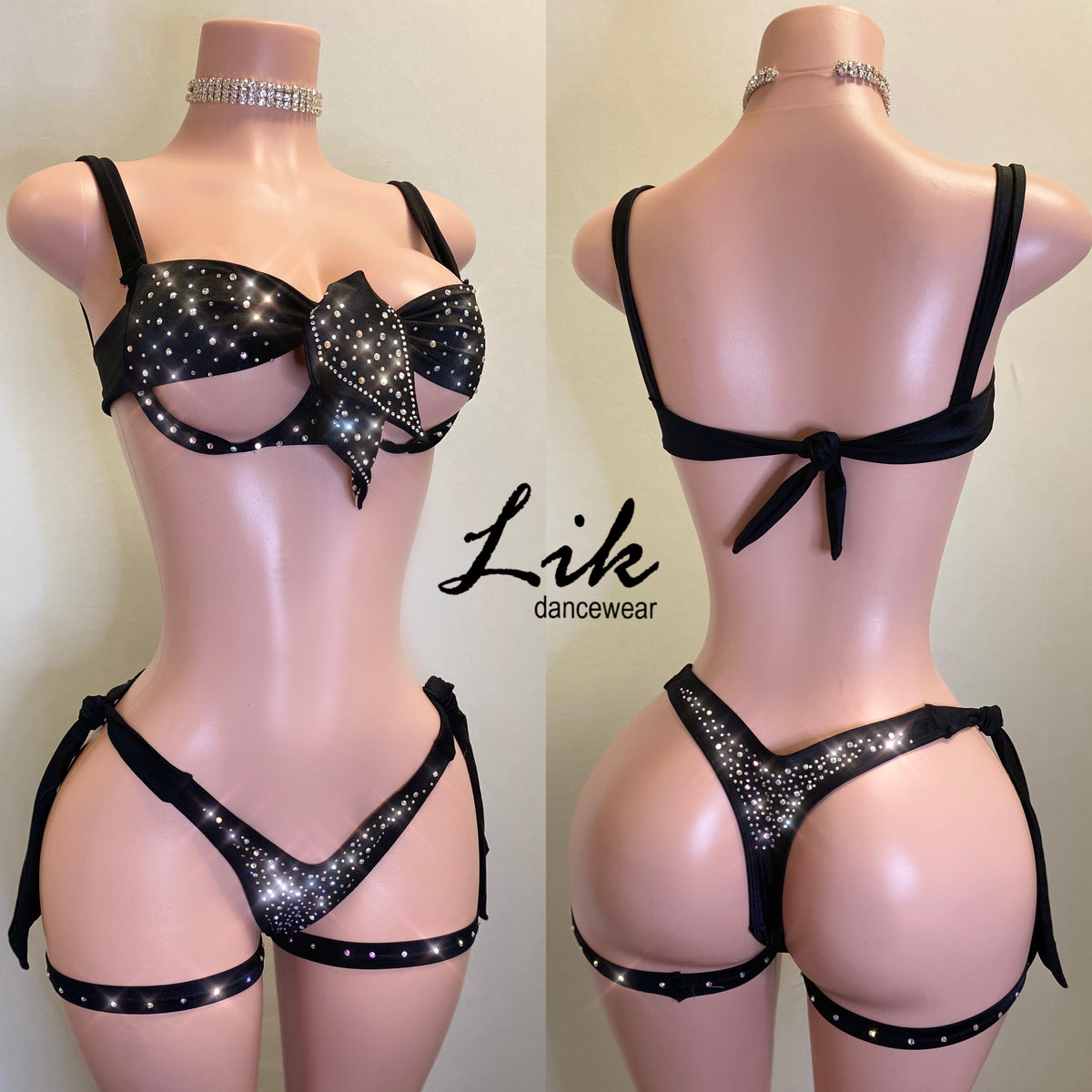 Stripper outfit GIFTY with Bow