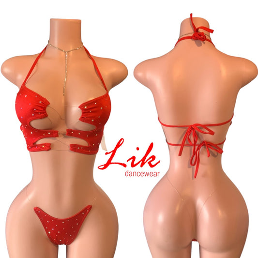 Exotic Dancewear LUSH two-piece
