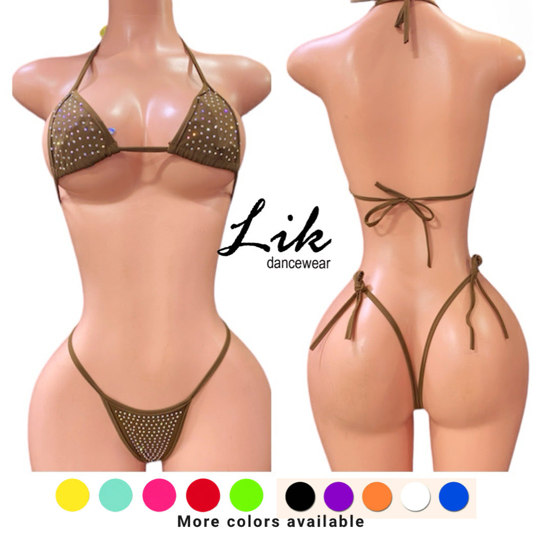 MICRO BIKINI RHINESTONE Exotic Dance