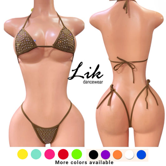 MICRO BIKINI RHINESTONE Exotic Dance