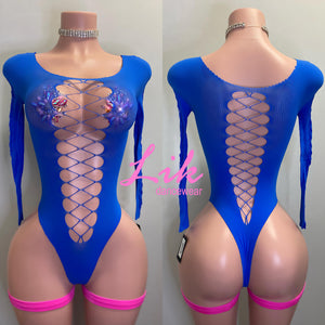 Booking long sleeve one piece bottle girl outfit