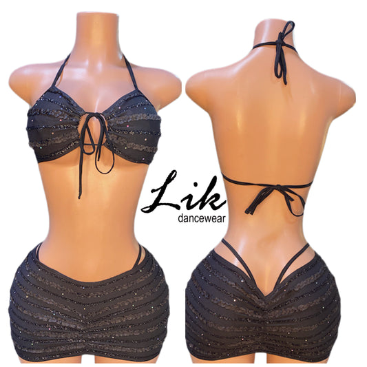 Exotic Dancer SUGAR SKIRT set