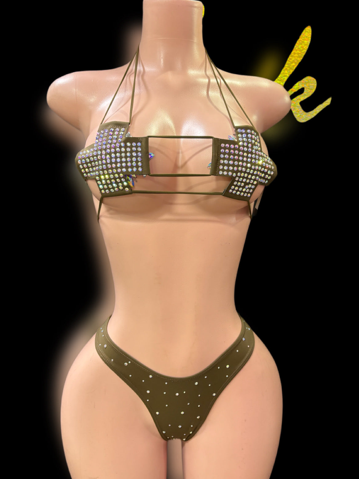 Exotic Dancer X-TOP w/ short two-piece