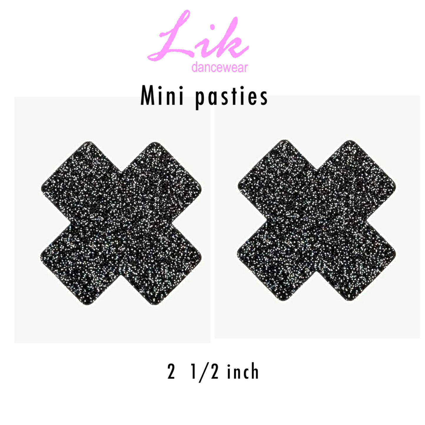 Mini glitter pasties Adult nipple covers