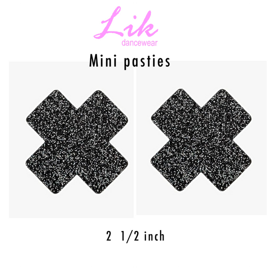 Mini glitter pasties Adult nipple covers