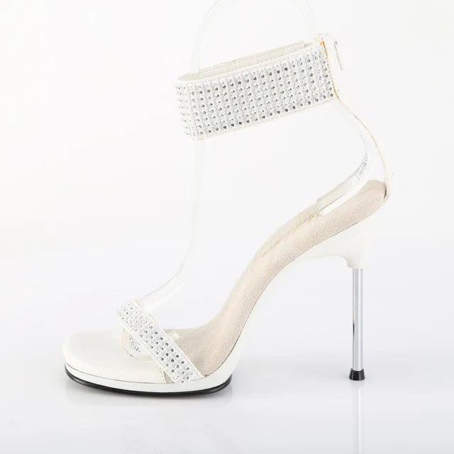 Breakdown Chic-40 White Pleaser shoe